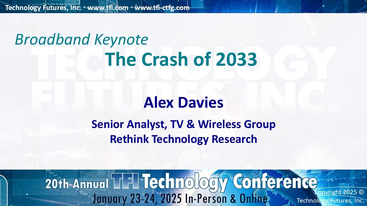 2   Broadband Keynote   Alex Davies
