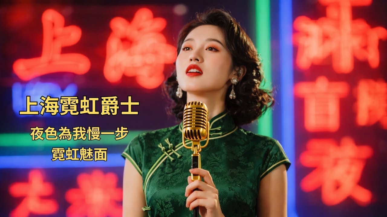 上海霓虹爵士｜夜色為我慢一步-霓虹魅面｜Neon Shanghai Jazz – Night Paused for Me