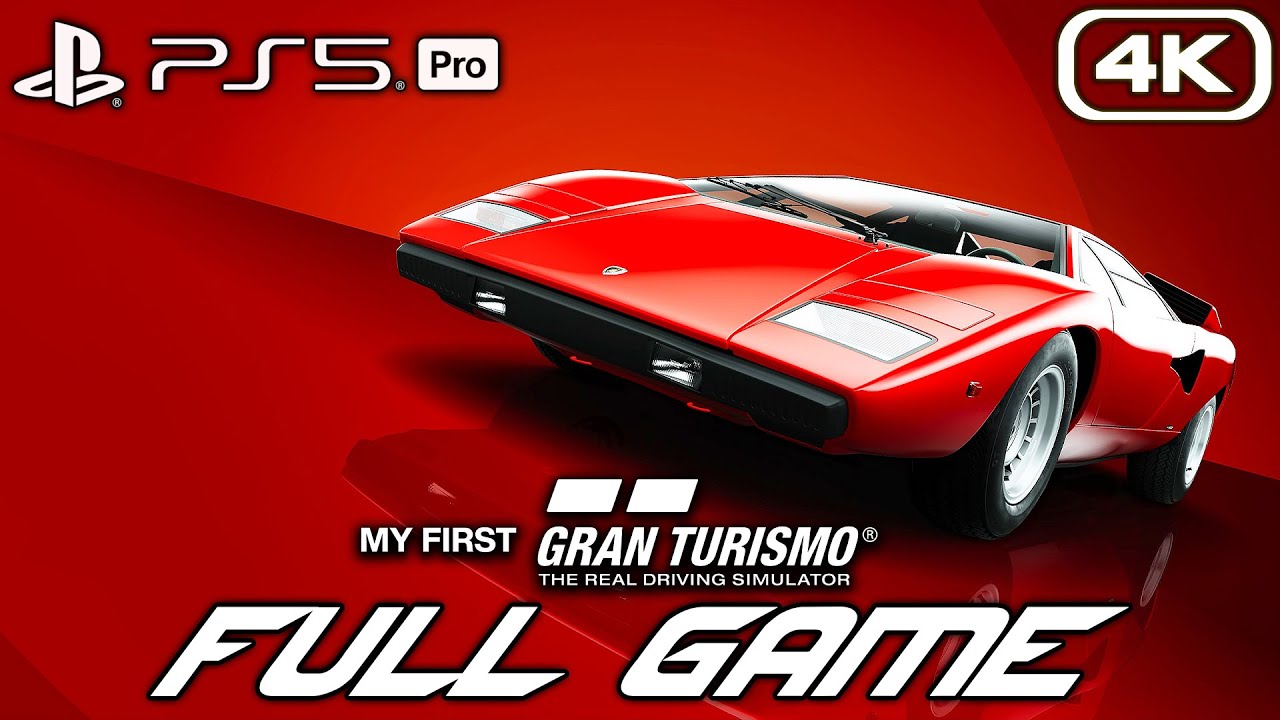 MY FIRST GRAN TURISMO Gameplay Walkthrough FULL GAME (4K 60FPS PS5 PRO) No Commentary