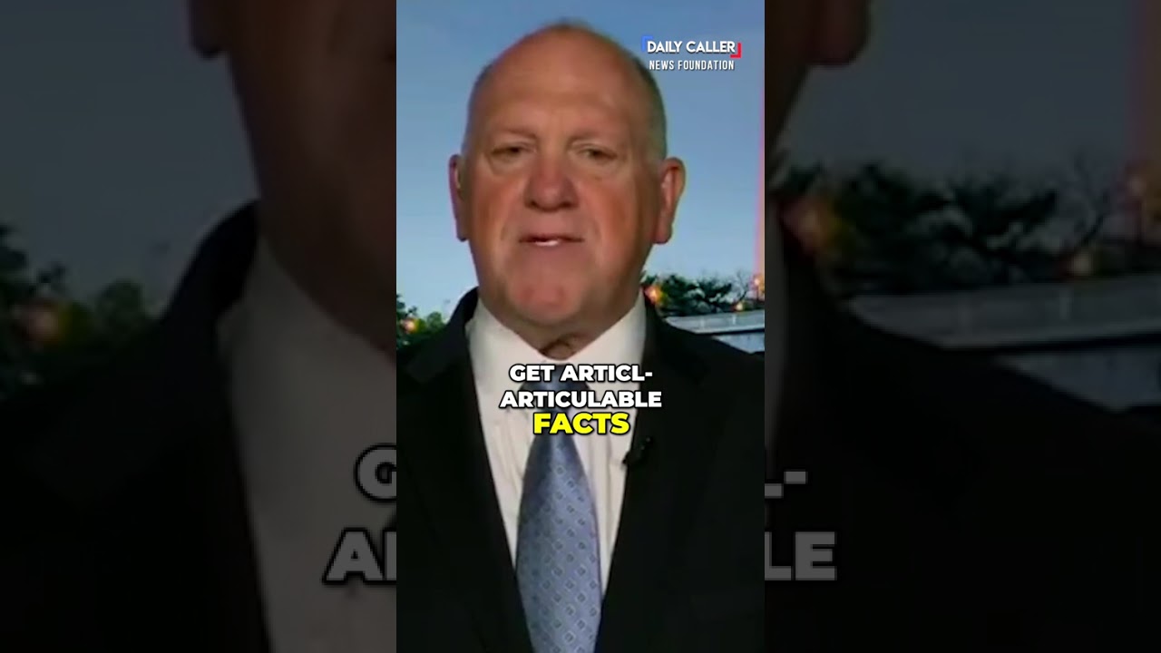 Tom Homan: ICE and Border Patrol DON'T NEED Probable Cause to Detain and Question Individuals