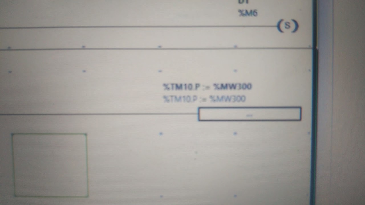 HMI PLC time setting Eco structure machine expert software