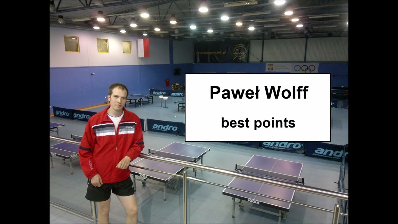 Paweł Wolff - Best Table Tennis Points