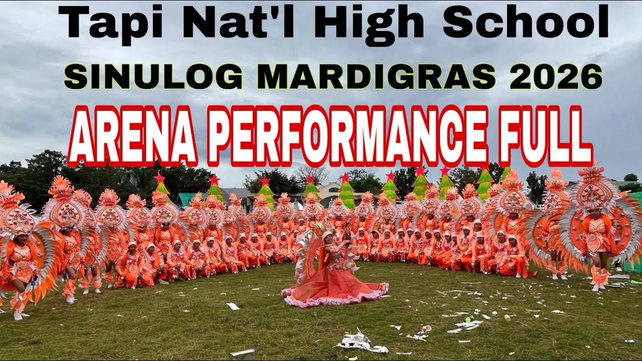 TAPI NHS Mardigras Arena Performance Full Sinulog De Kabankalan 2016