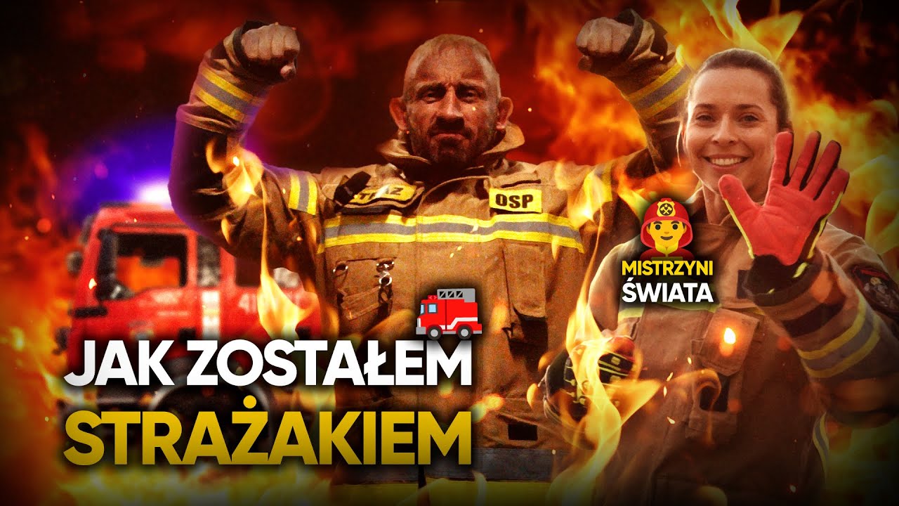 JAK ZOSTAŁEM STRAŻAKIEM 🚒 | MISTRZYNI ŚWIATA: Firefighter Combat Challenge | Beata Świderska 👩‍🚒