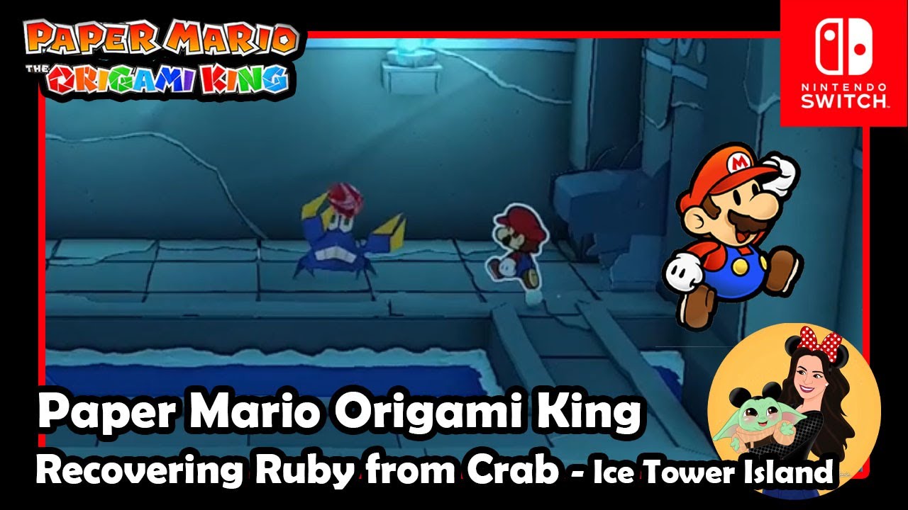 Get Orb from Krab / Crab in Sea Tower  - Paper Mario Origami King - Nintendo Switch