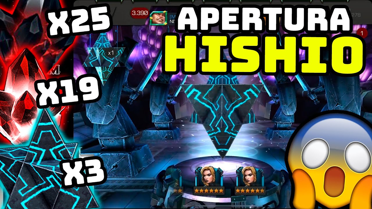 ¡Una Apertura Cargada De Epicidad! - Mas de 19 Cristales De 5 Estrellas! - Apertura De HISHIO - MCOC