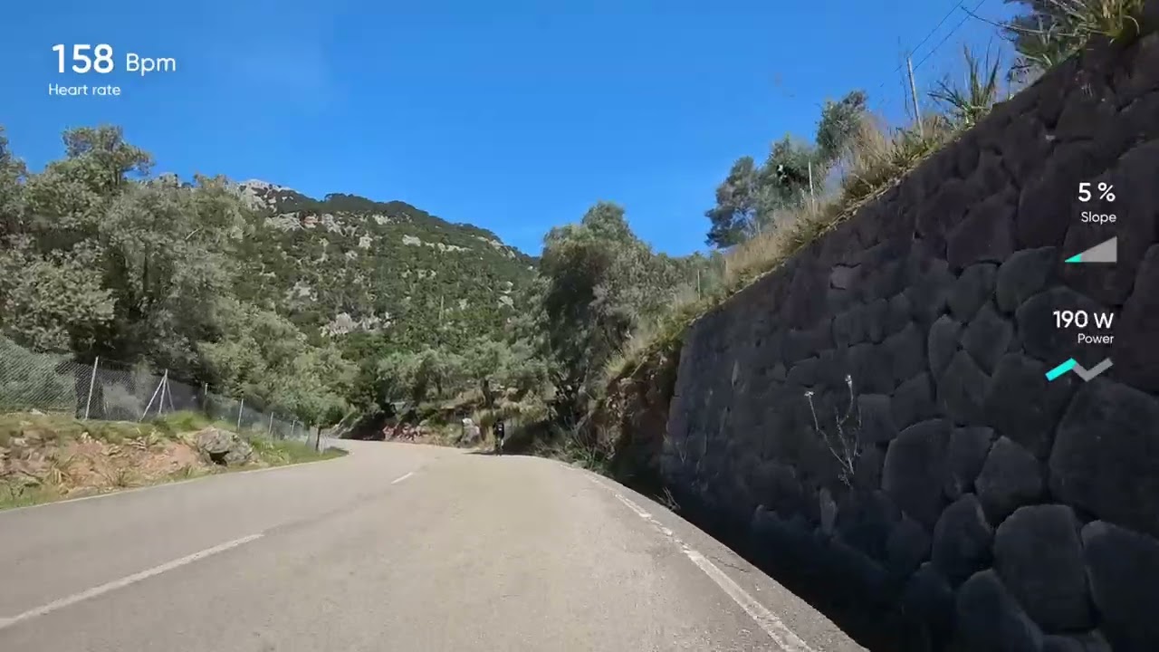 Episode 37, Coll De Soller climb from the Bunyola side