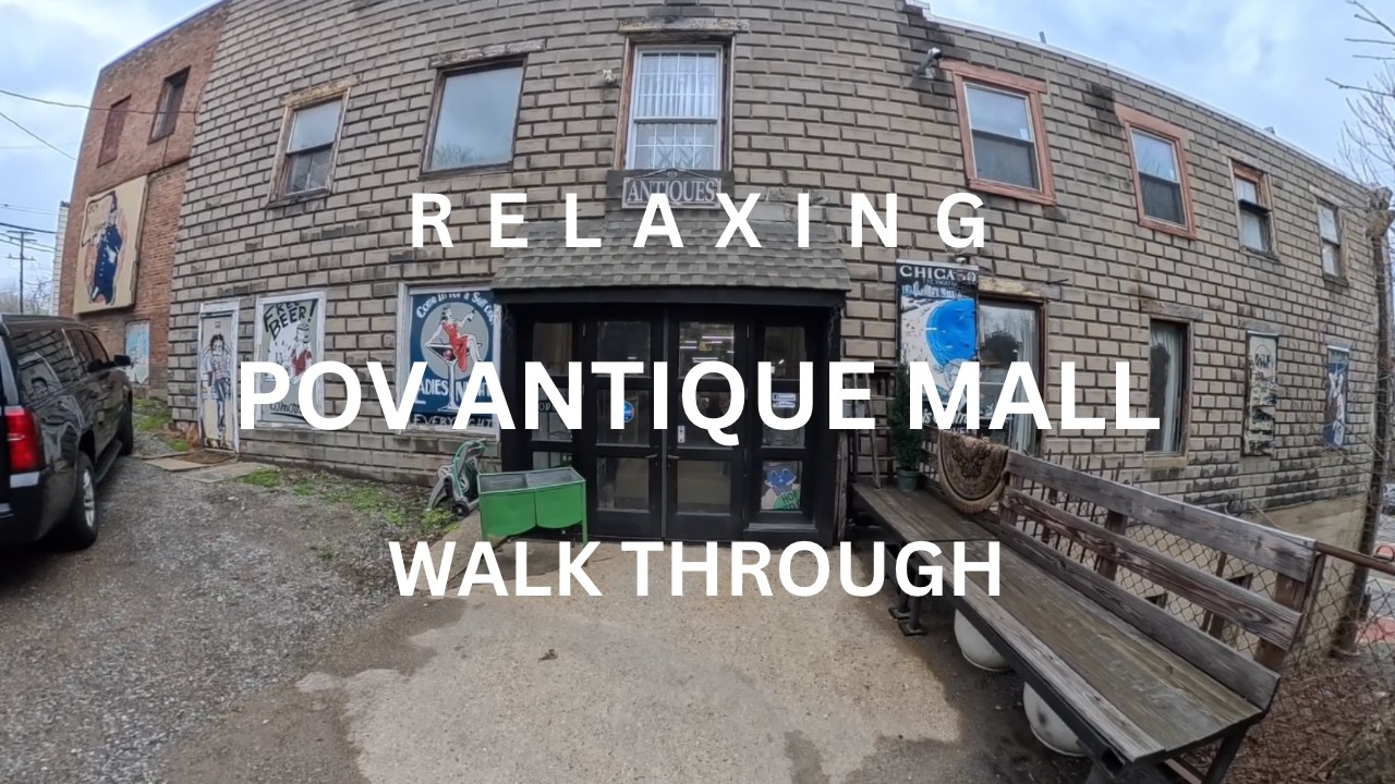 Relaxing quiet POV walk through Pittsburgh Antique Shops 2026