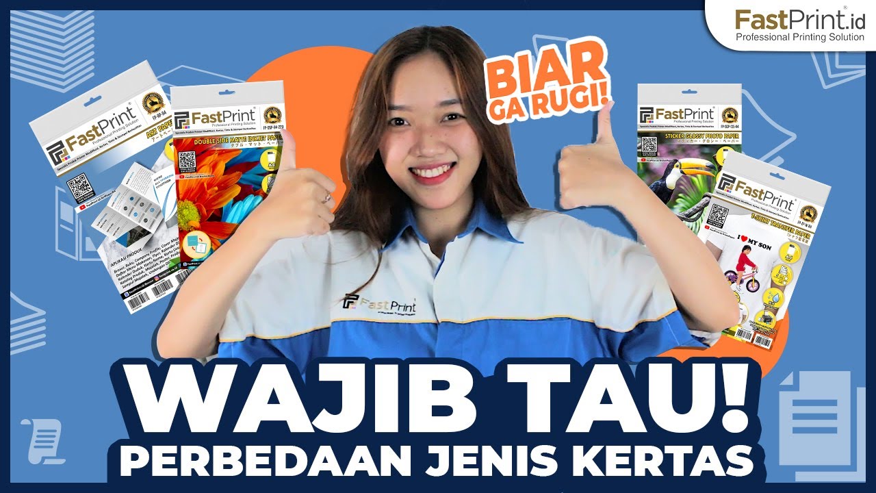 10 Jenis Kertas Printer Percetakan | Kamu WAJIB TAHU Perbedaan & Kegunaan nya!