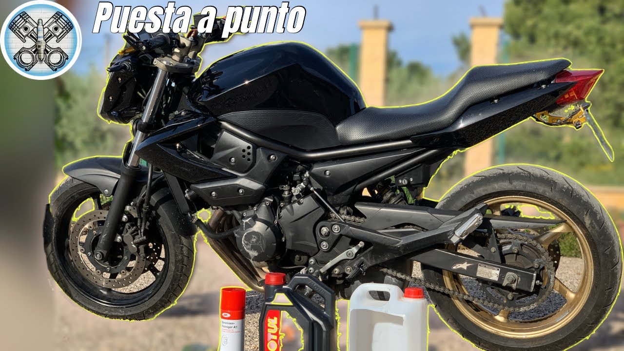 😋 YAMAHA XJ6 vuelve a la vida después de 1 año, mantenimiento y preparativos para una ruta.