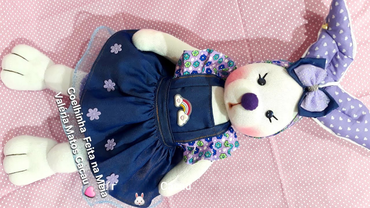 Com Apenas Meia Calça / Faça uma linda Coelhinha Porta Bombom