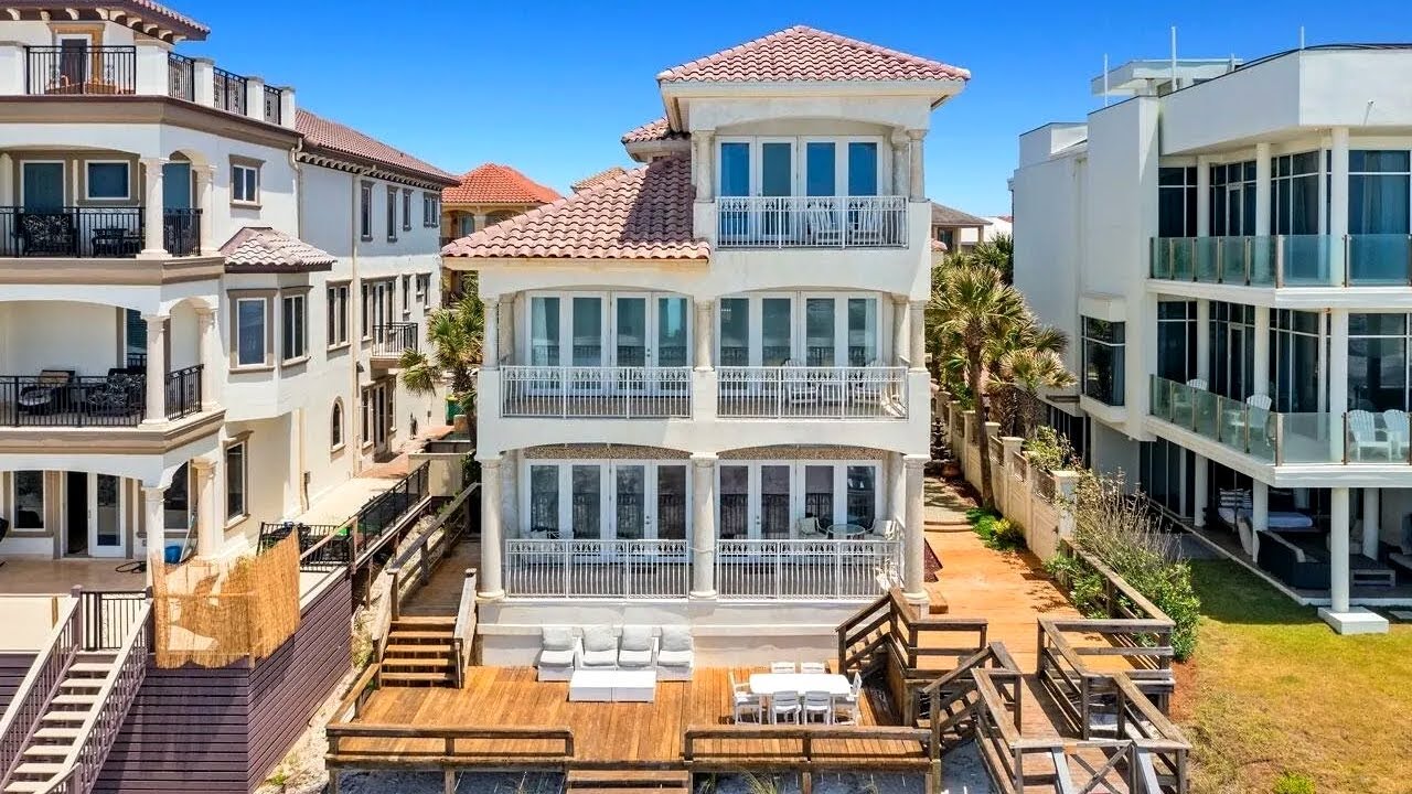 Beachfront House Tour in Destin Florida