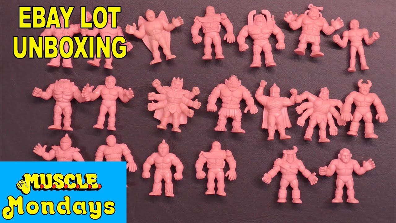 M.U.S.C.L.E. FIGURE EBAY LOT | UNBOXING | MUSCLE MONDAYS | BUFFALO MAN ICBM HAWKMAN BIKEMAN KINTAMAN
