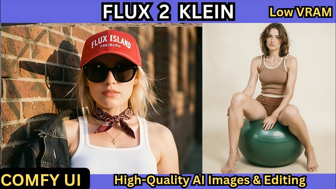 FLUX 2 Klein inComfyUI: высококачественные изображения и редактирование с использованием ИИ при м...