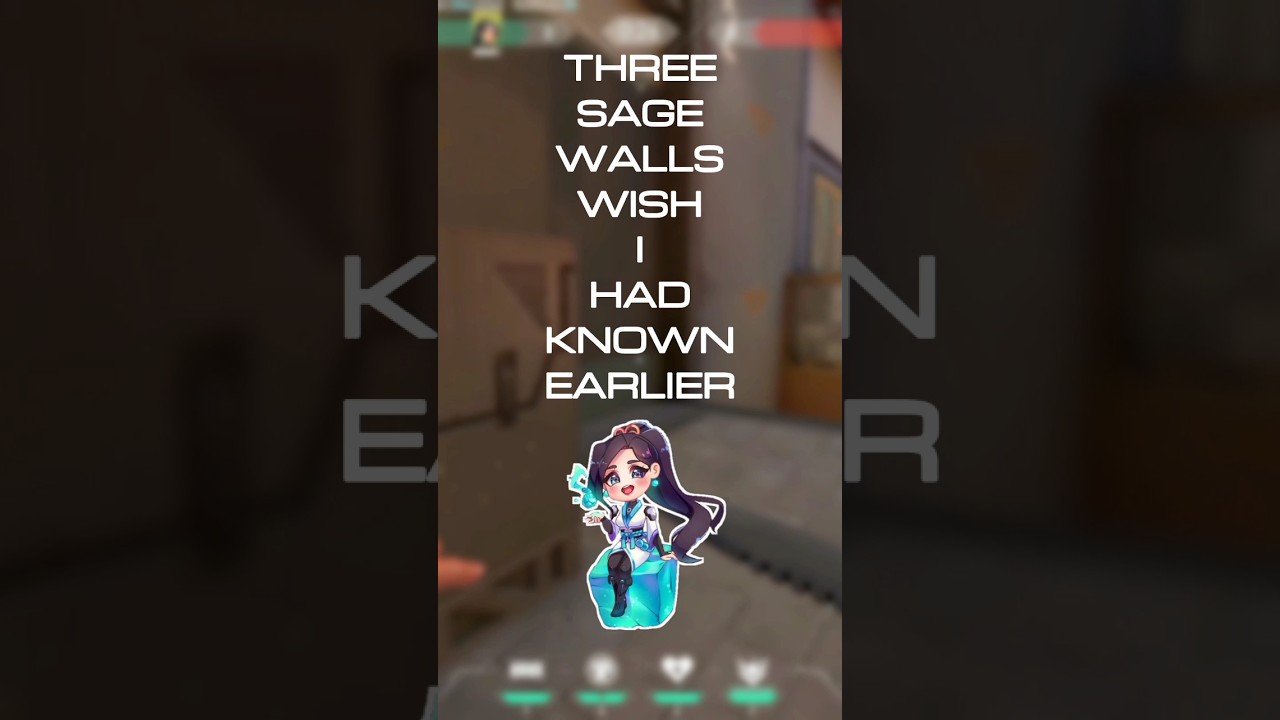 Sage Wall Boost and One-Ways Split 🙂#valorant #shorts #op
