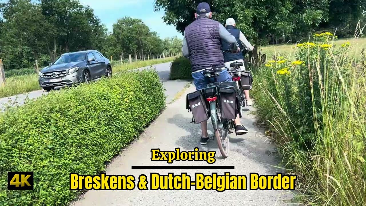 E-Bike Tour: Breskens🇳🇱 to Blankenberge Belgium Part 1 of 3 | Dutch-Belgian Border | 4K HDR