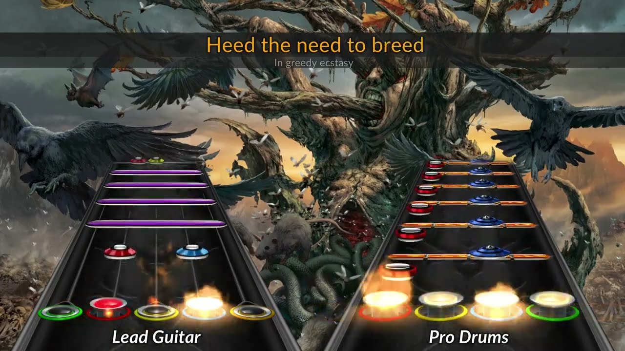 Enragement - Vorarephilia (Clone Hero Chart Preview, Guitar + Drums)