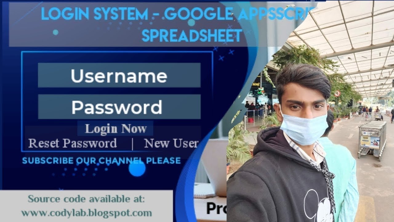simple login system in apps script #appsscript