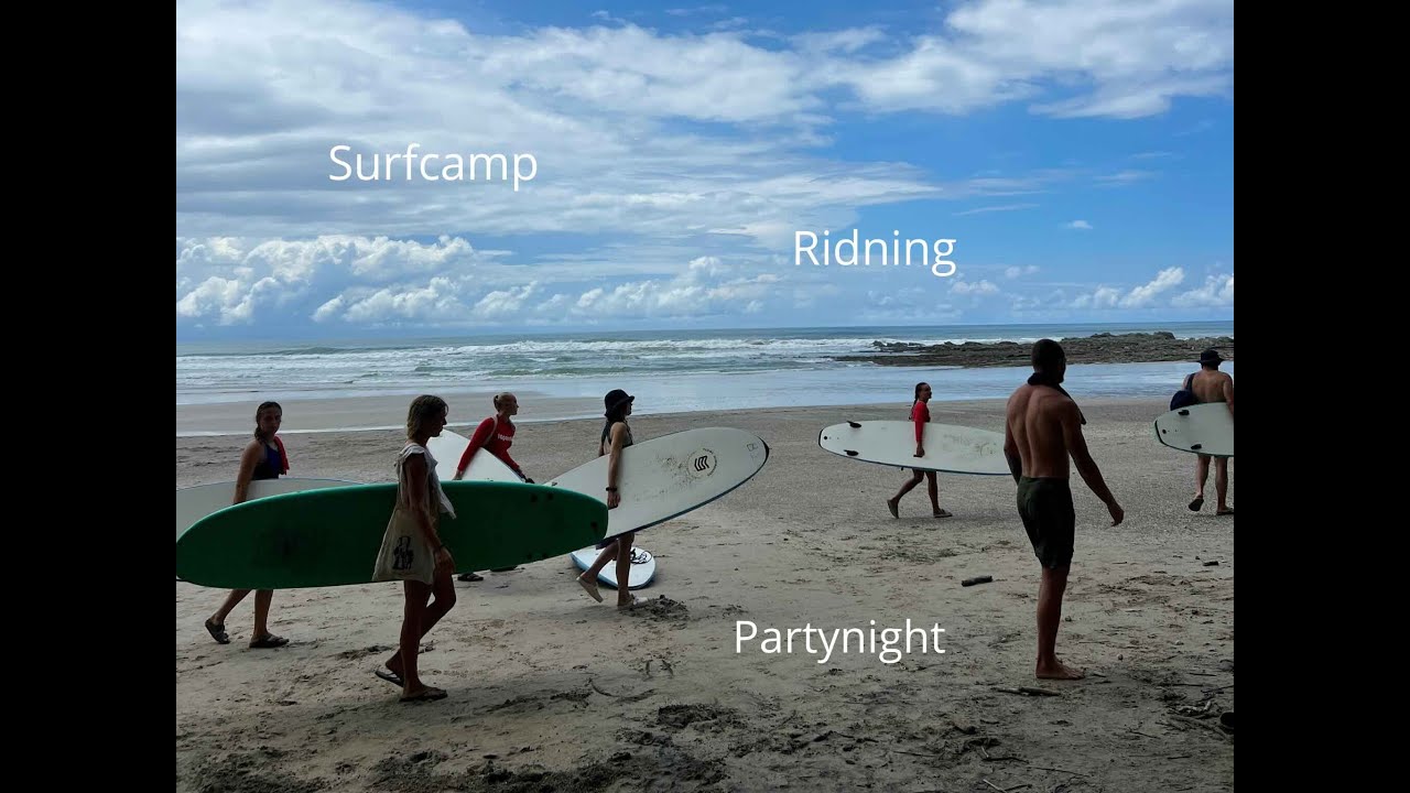 Vi er på surfecamp!