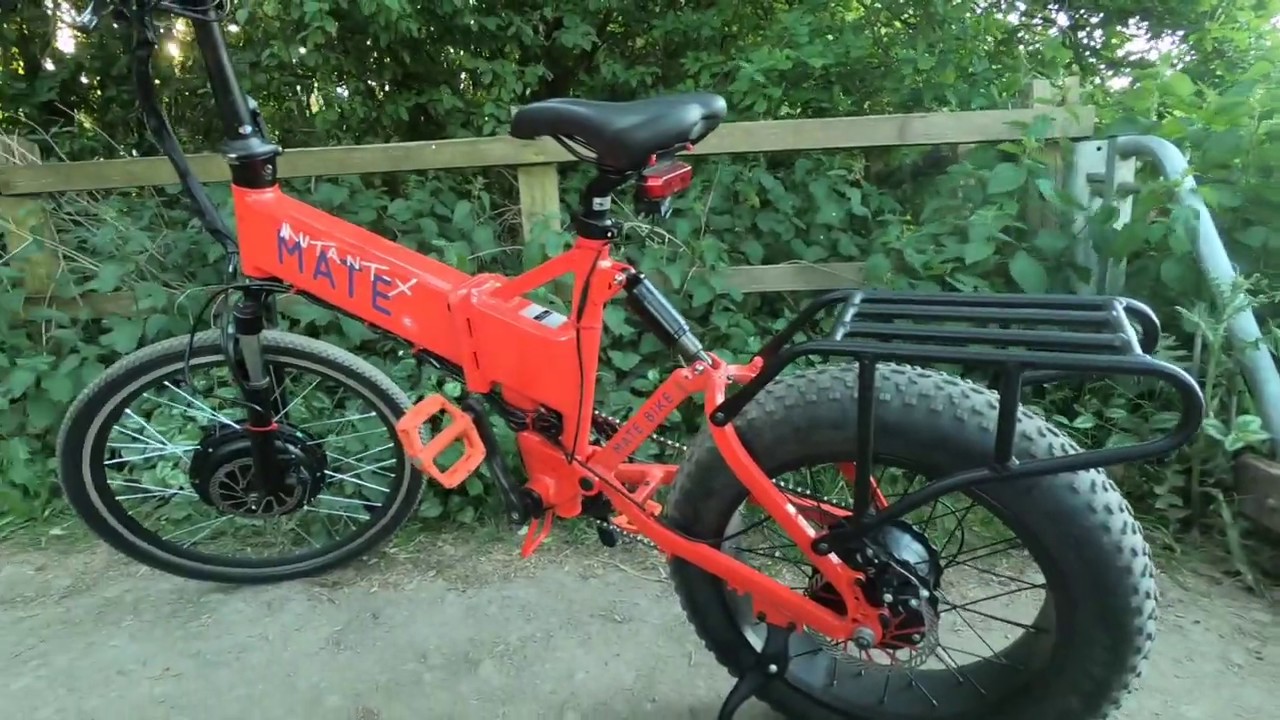 Weekend Project : DIY 1000W Custom/Hybrid/Modded Mate X Electric Fat Bike (MUTANT X)
