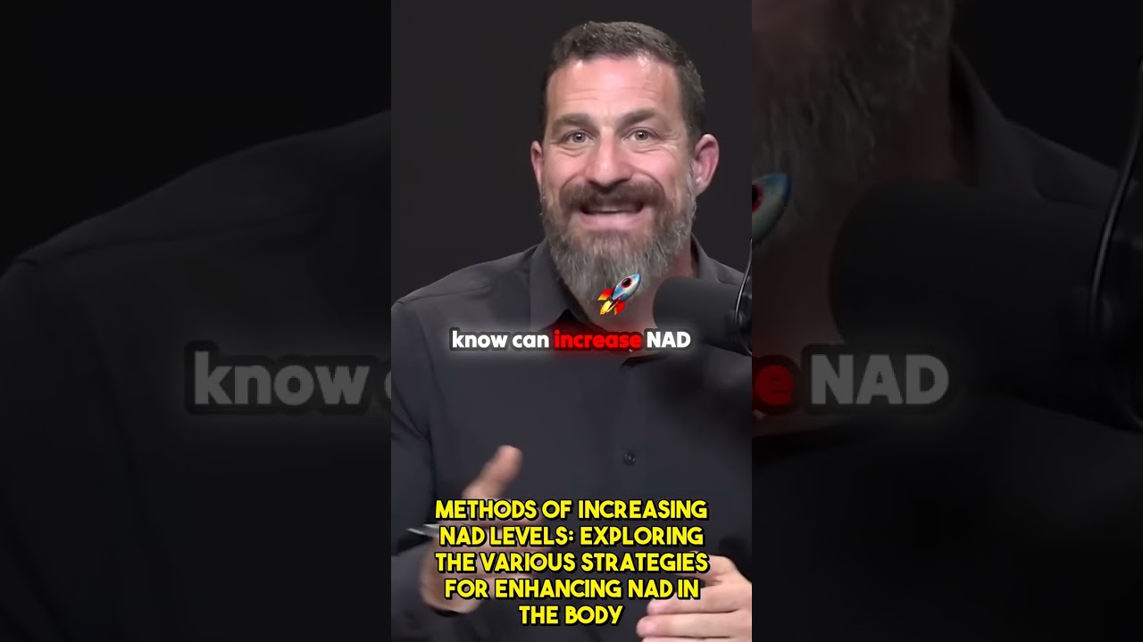 Unlocking the Secrets of NAD Levels | Huberman Lab Premium Preview #shorts #science #health #knowled
