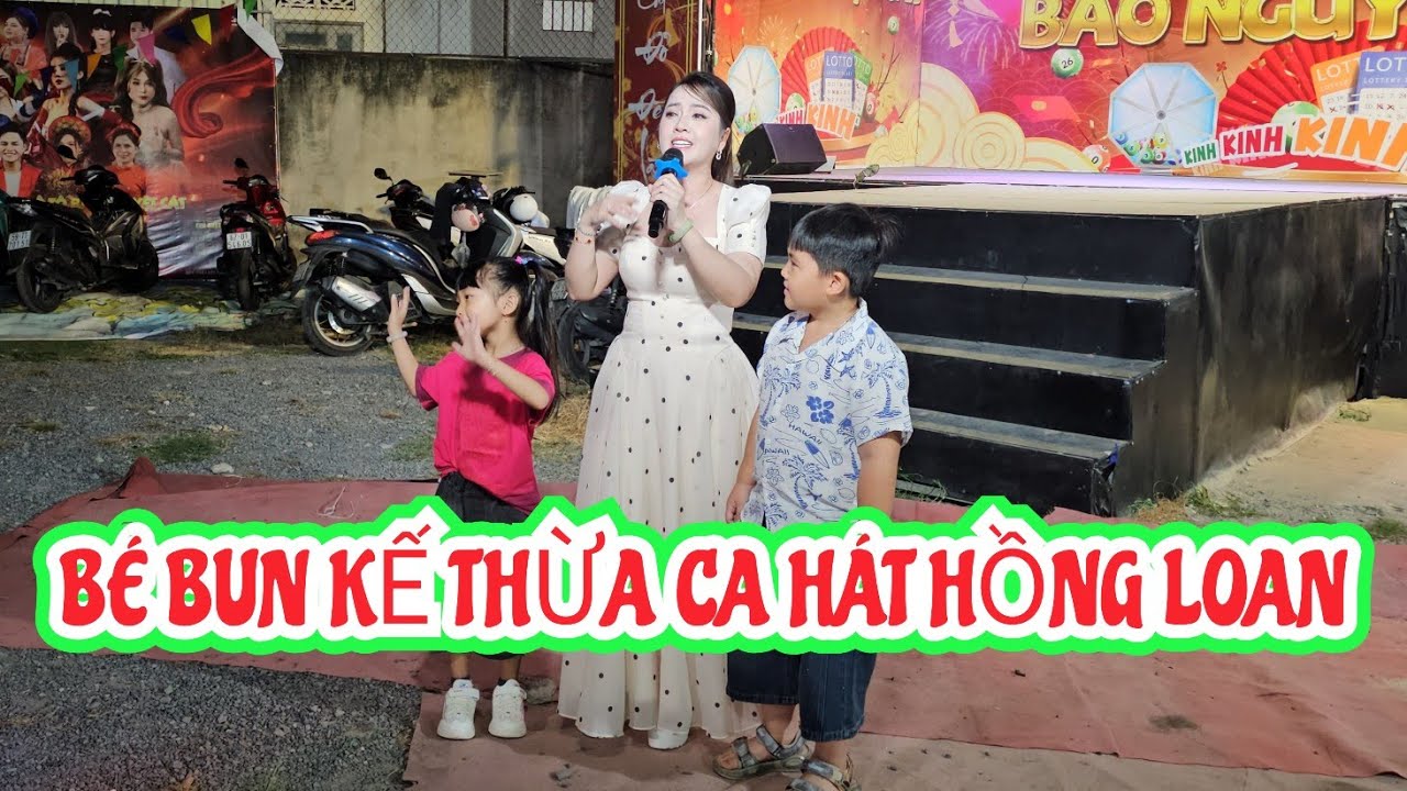 Hồng Loan nói rõ , bé Bun có thể là người kế thừa ca hát ,nghệ thuật  #hongloan 