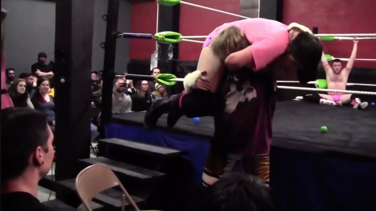 Daniel Makabe/Drew Sarian Vs Scott Henson/Kaden Talbain (2/11/15 - 3-2-1 Battle!)