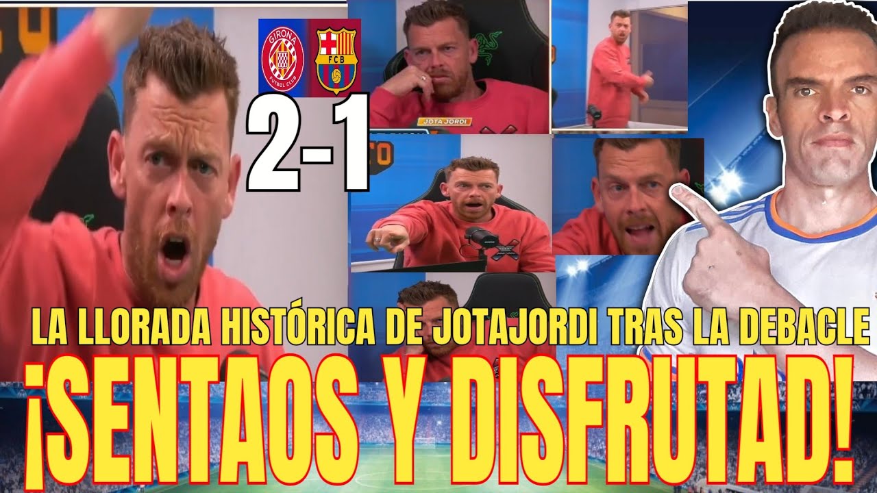 💥SENTAOS Y DISFRUTAD | Jotajordi y su llorada histórica que 
