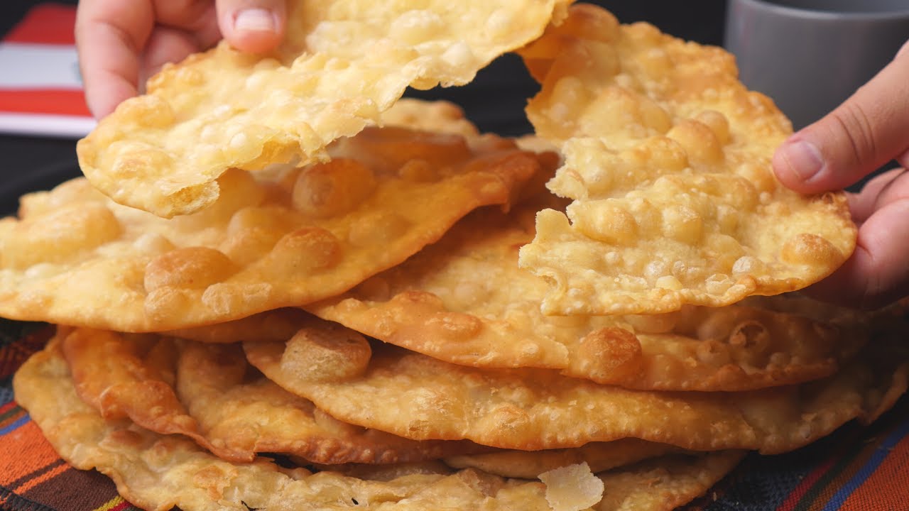 ¡Prepara CACHANGAS PERUANAS crocantes y deliciosas!