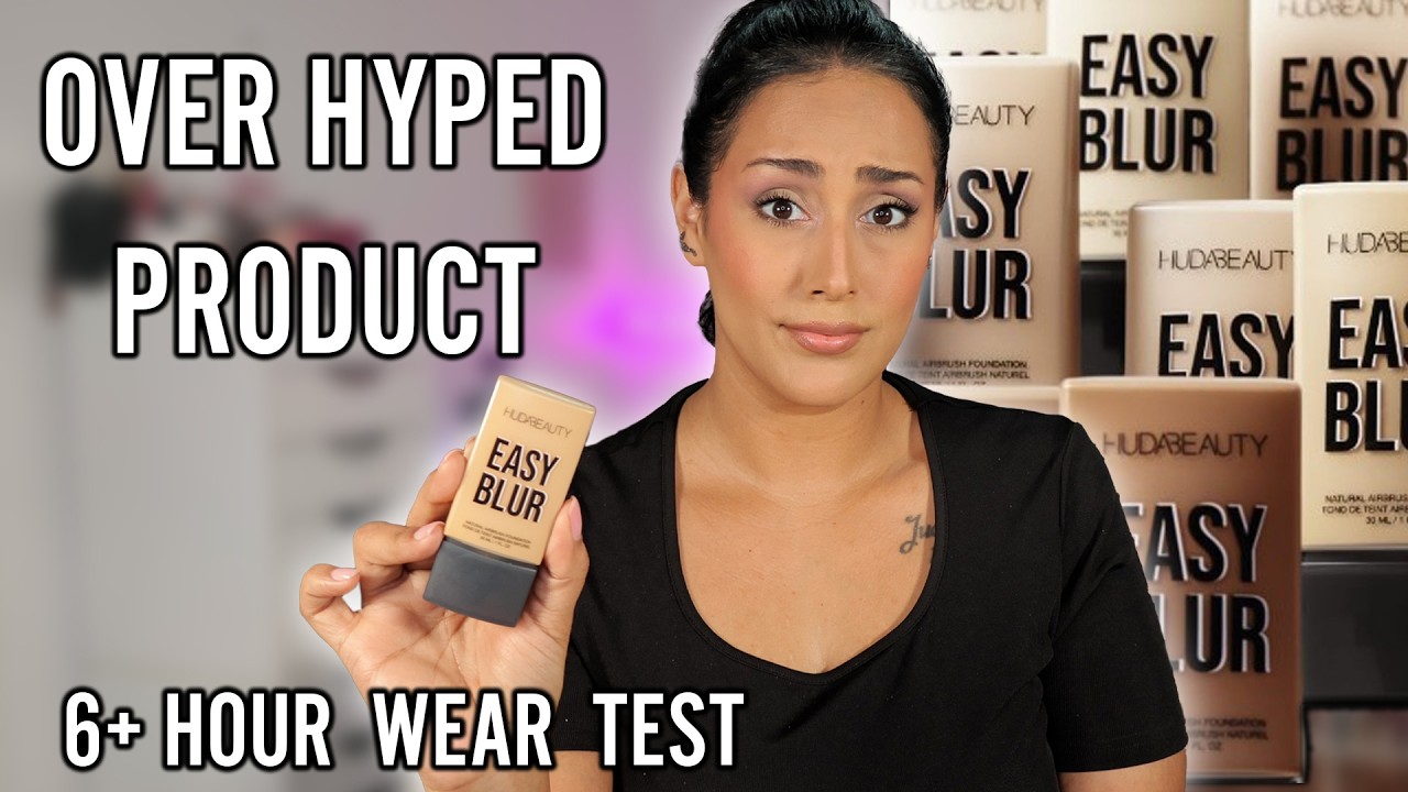 Easy Blur Foundation By Huda Beauty PUT TO THE TEST!