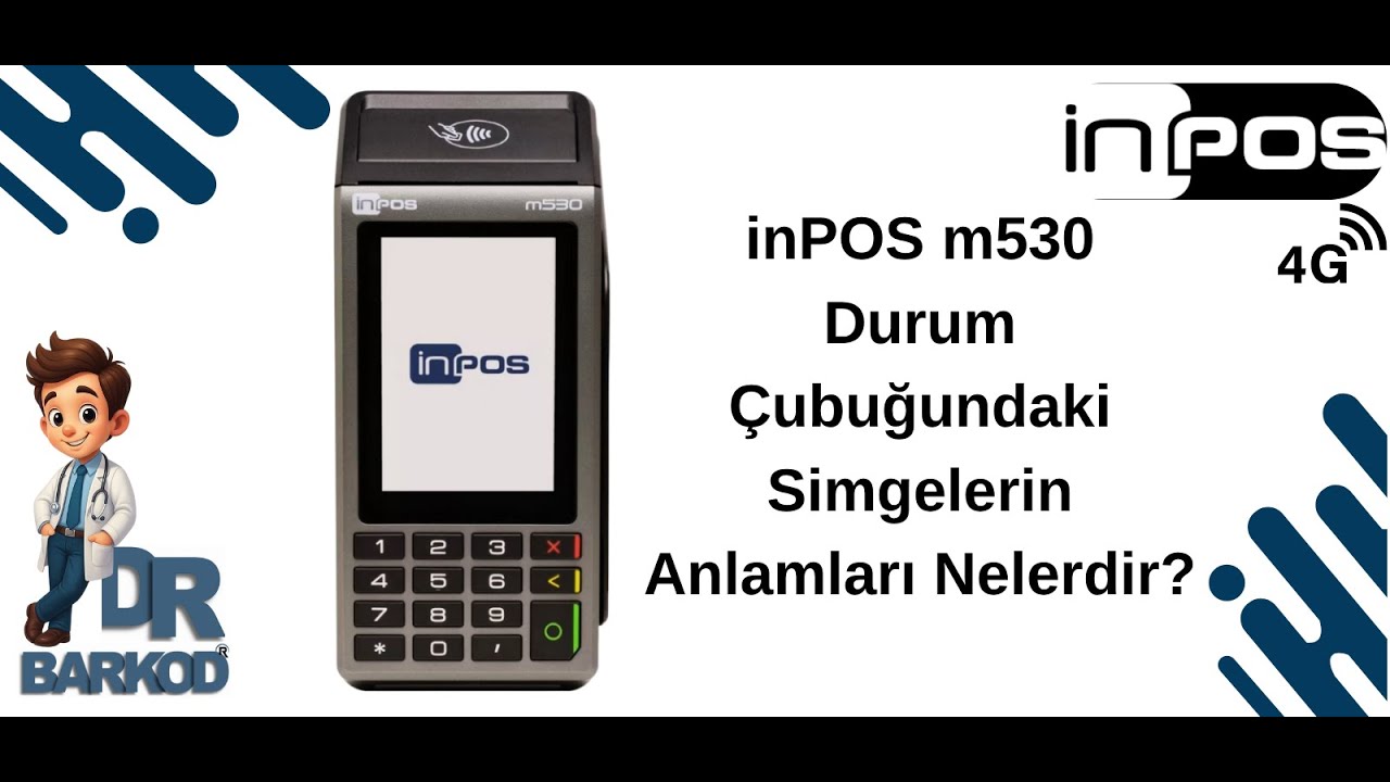 inPOS m530 | Durum Çubuğundaki Simgelerin Anlamları Nelerdir?