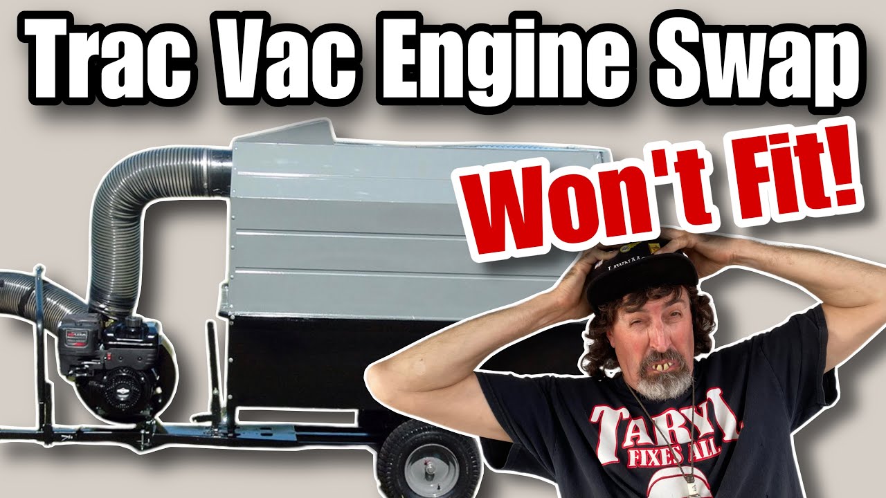 Замена двигателя Trac Vac НЕ ПОДХОДИТ! Большая проблема!