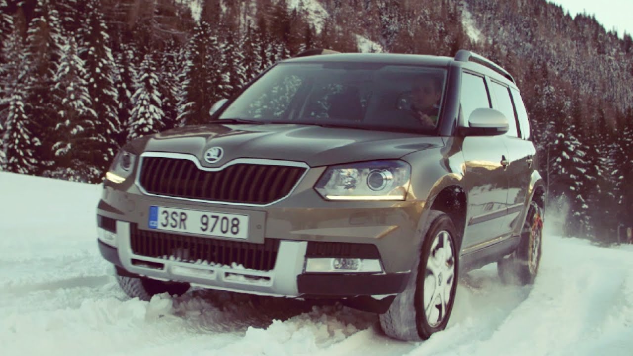 Skoda Yeti Outdoor 4x4 Snow Drive