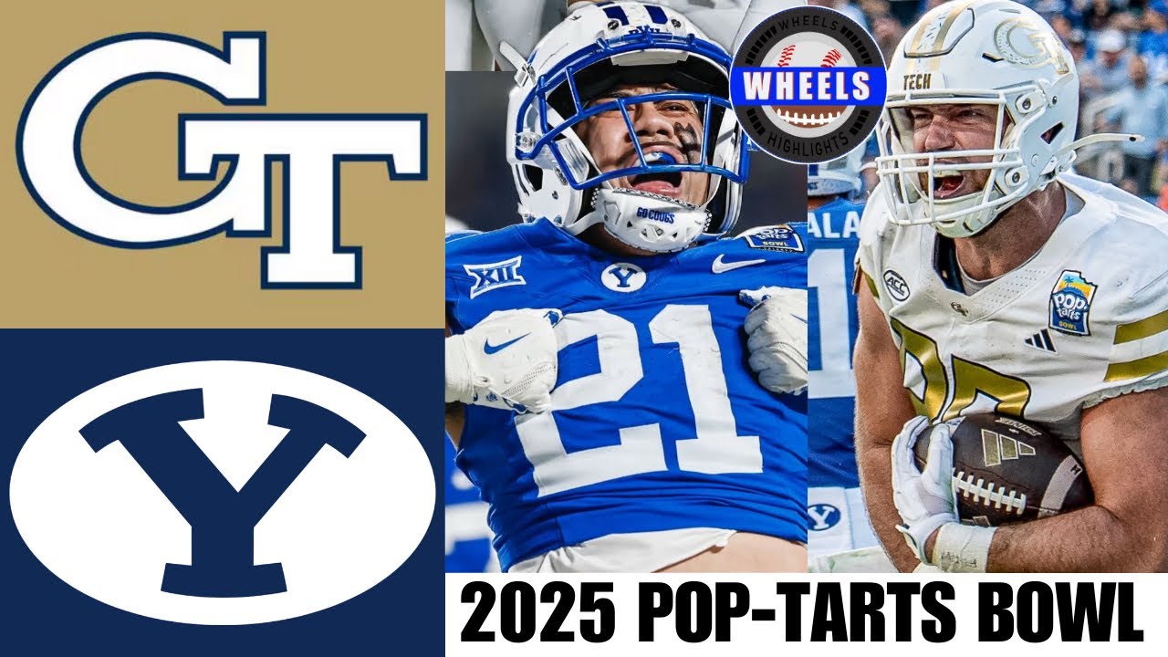 #12 BYU vs #22 Georgia Tech (AMAZING GAME!) | Pop Tarts Bowl | 2025 College Football Highlights