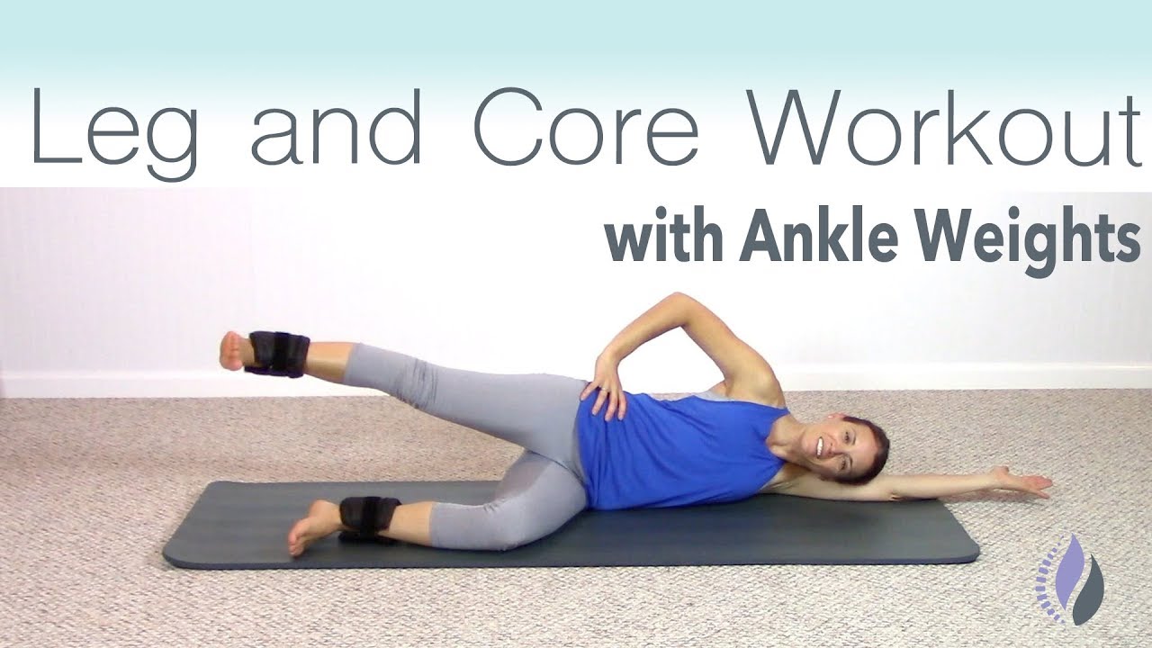 Ankle Weight Workout | Leg and Core Workout