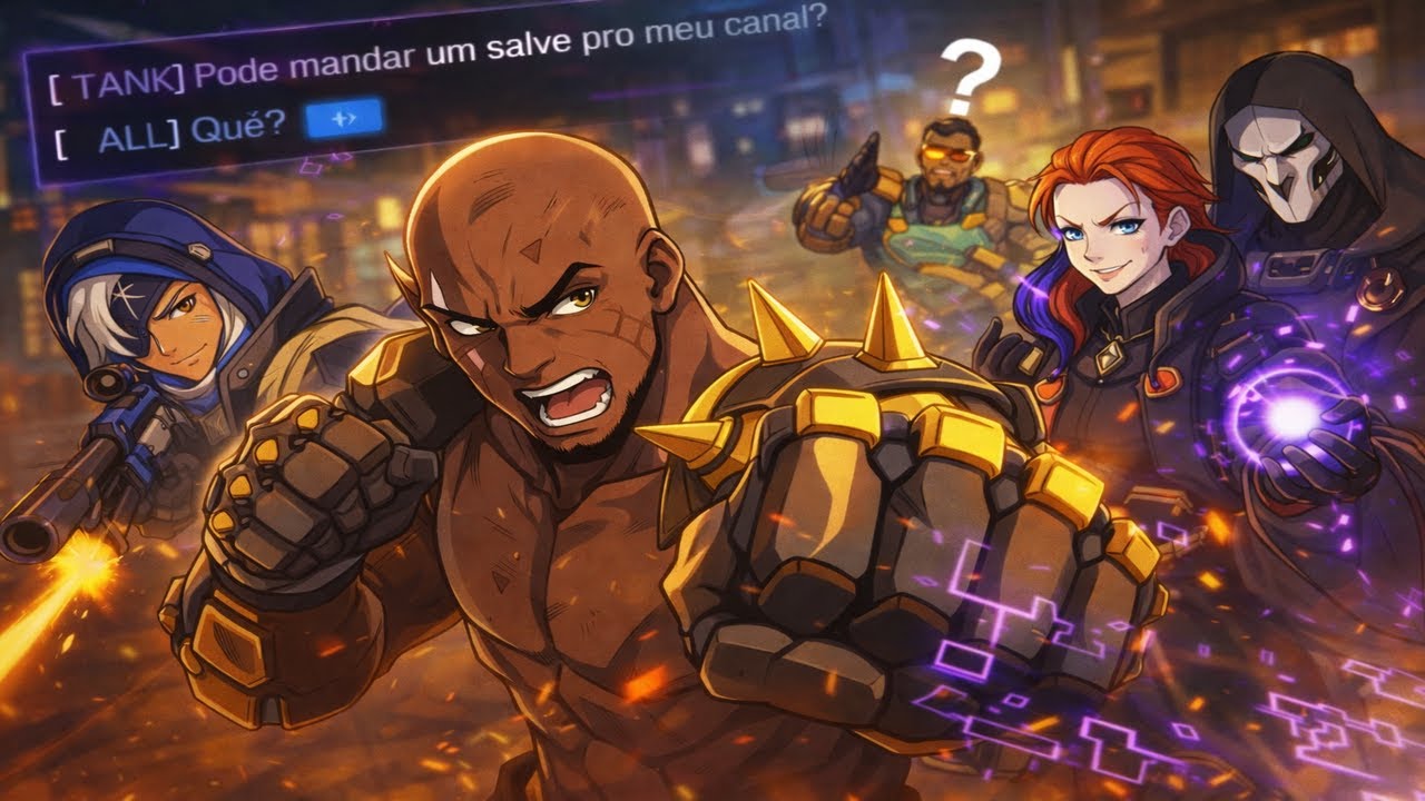 FUI RECONHECIDO NA PARTIDA E NEM VI 😭 Doomfist INSANO | Overwatch 2