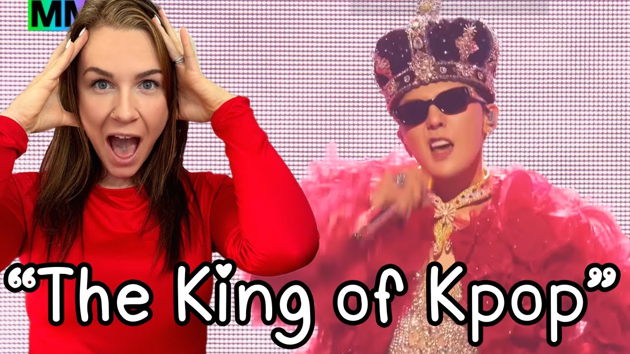 REACTING TO [#MMA2025] G-DRAGON - DRAMA+POWER+HOME SWEET HOME+TOO BAD+삐딱하게(Crooked) (4K) | #GD #지드래곤