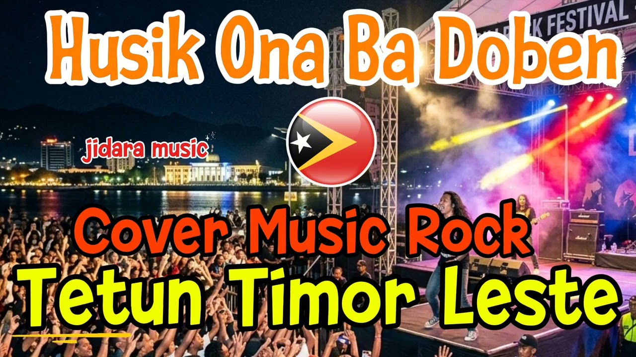 Cover Music Rock Tetun Timor Leste 🇹🇱 || Husik Ona Ba Doben - Vidigal Pinto || by Jidara Music