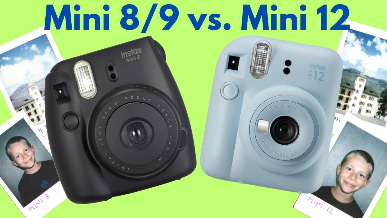Instax Mini 12 против 8 или 9 — тест качества изображения
