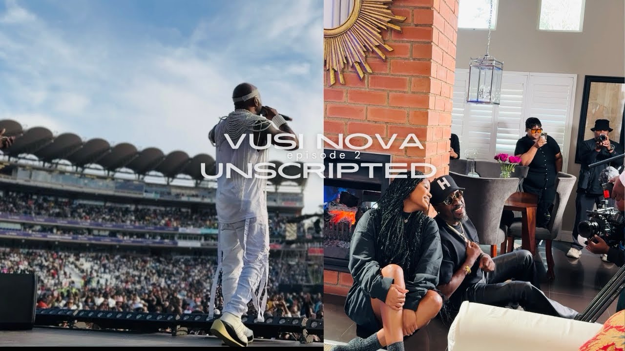 Vusi nova unscripted episode 2 ft Anthony Hamilton, Moshe Ndiki, Donald, Mawelele and more 