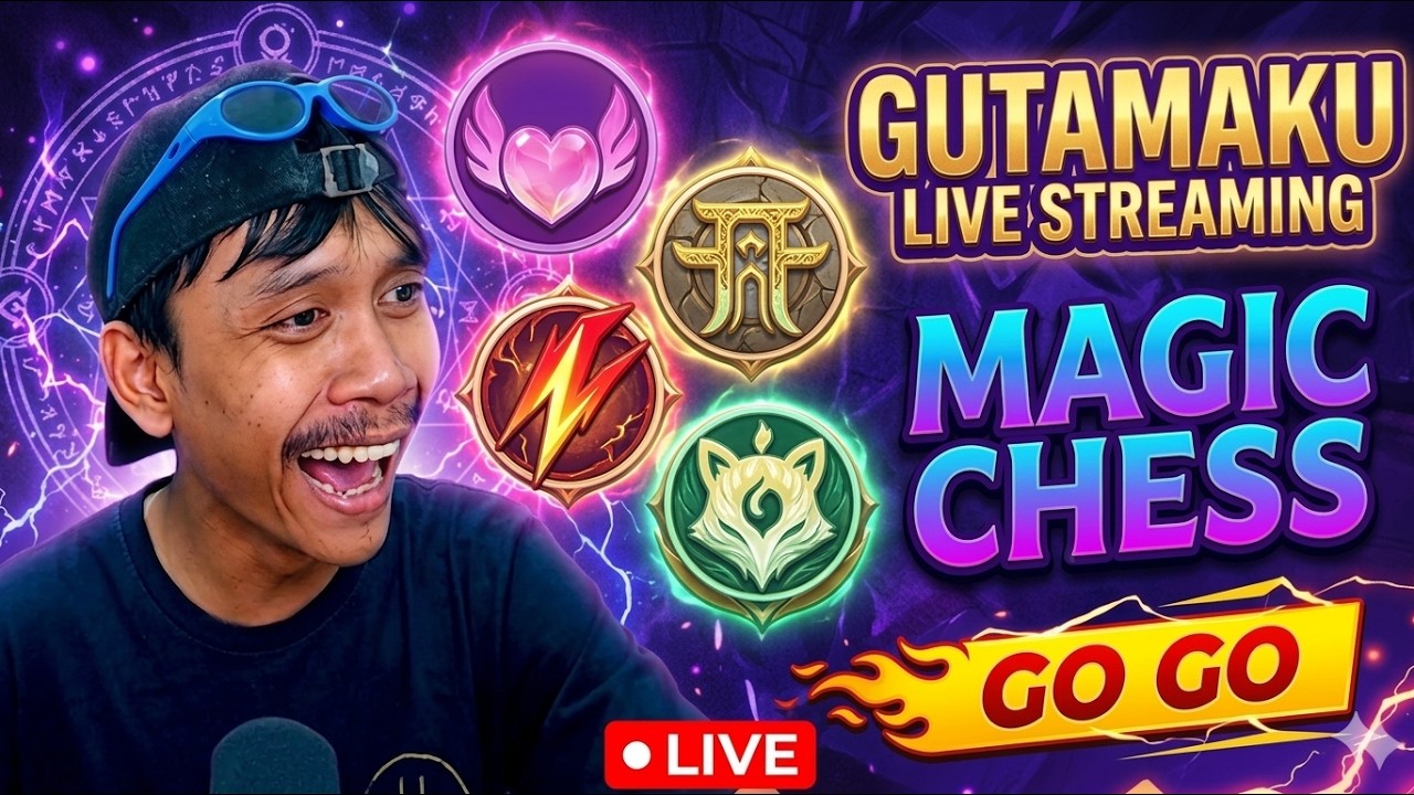 LIVE STREAMING MAGIC CHESS GO GO (JOKI/TOP UP HANYA DI GUTAMASA.COM)