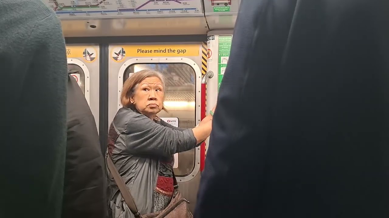 港鐵 荃灣綫 M-Train A287/A266 (C287) 佐敦站至中環站(中環站新廣播/尖沙咀站有乘客衝車門)