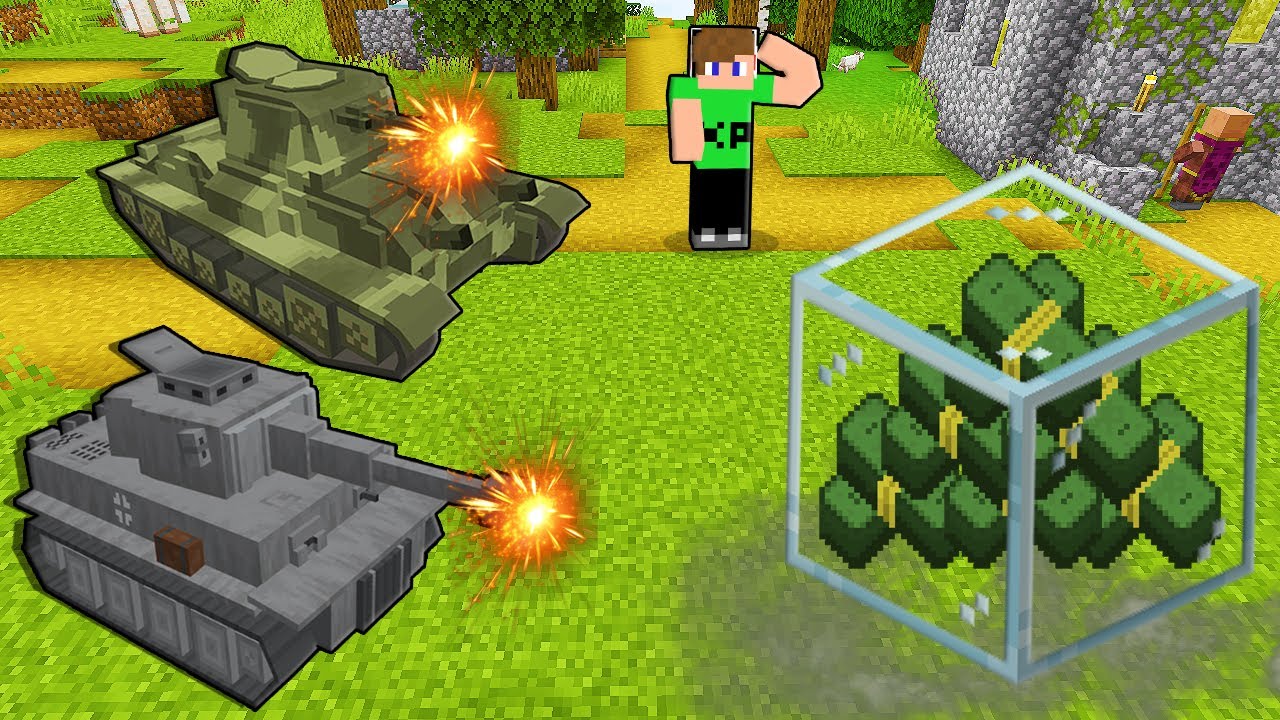1.000.000 FORINTOT LŐTTEM TANKOKKAL A MINECRAFT-BAN! 😱