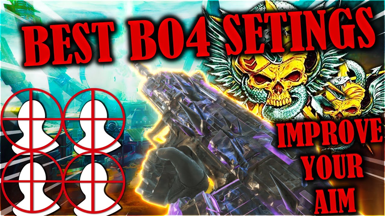 BEST SETTINGS for BO4. IMPROVE YOUR AIM on BO4 TIPS and TRICKS (Nuclear gameplay)