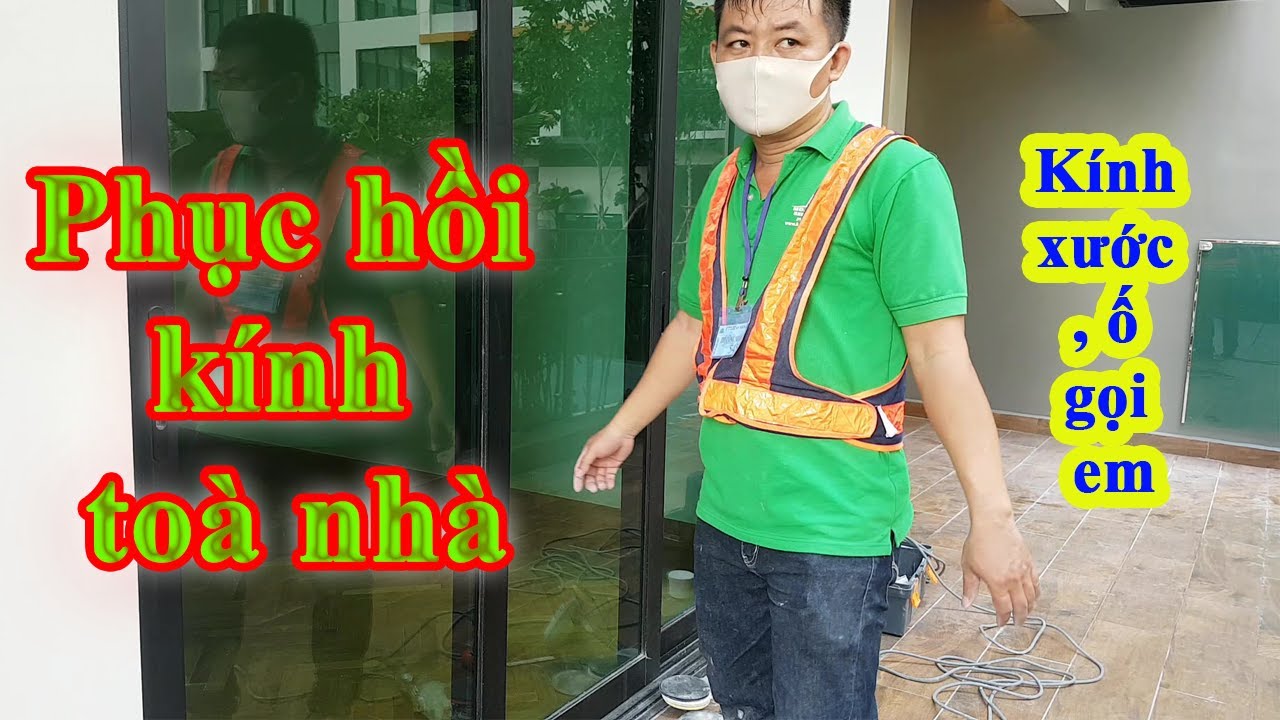 Phục hồi kính toà nhà|Tẩy ố kính xe ô tô | Bộ dung cụ đánh bóng kính