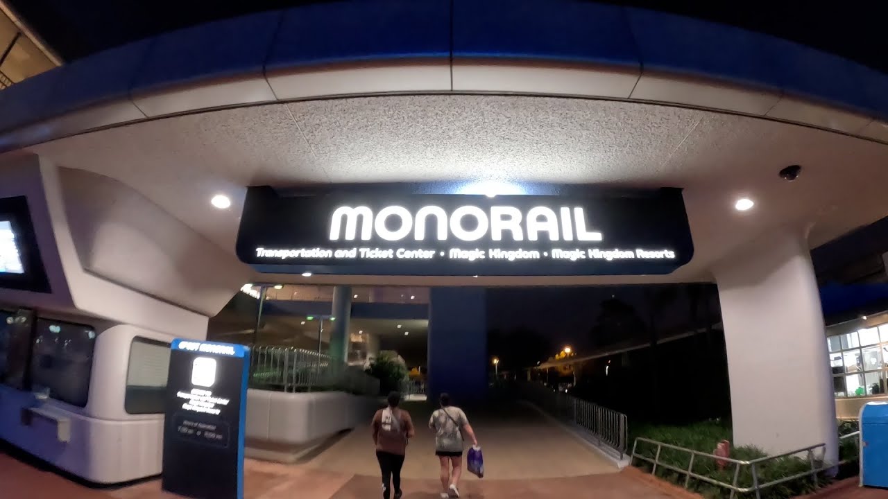 EPCOT to Magic Kingdom via The Monorail | Walking Around Disney World | 11/18/25