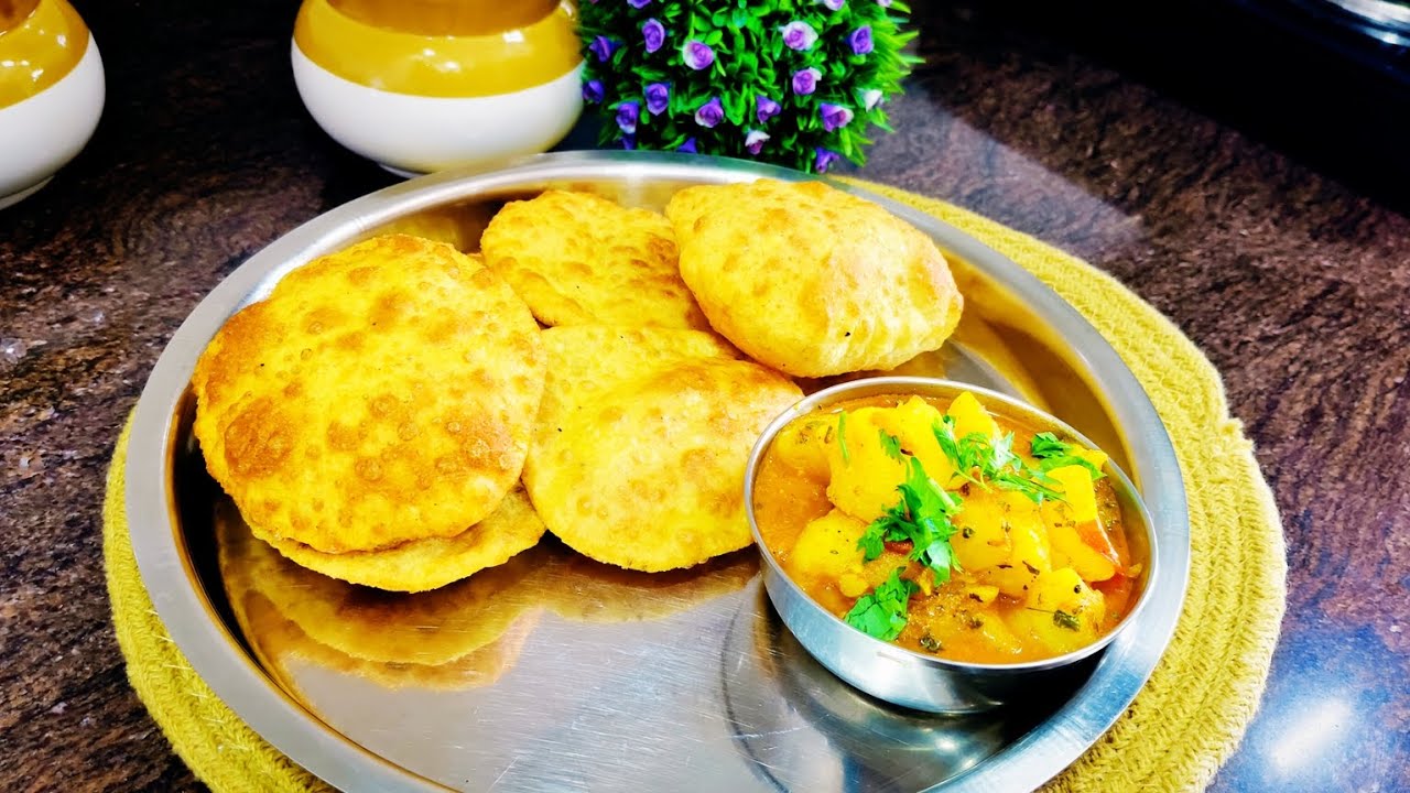 Dahi Aalu Aur Bedmi Puri Recipe | Halwai Style Desi Nashta | Full Traditional Taste