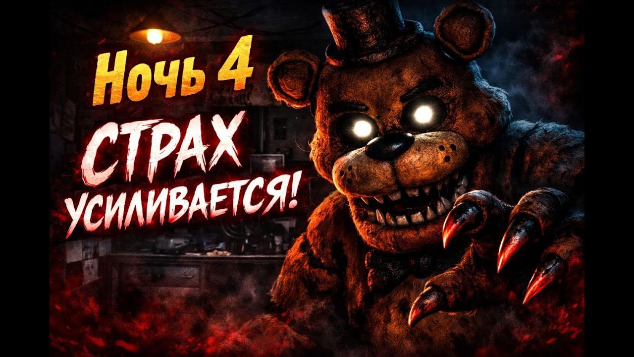 Пять ночей с Фредди – Ночь 4: Страх усиливается!