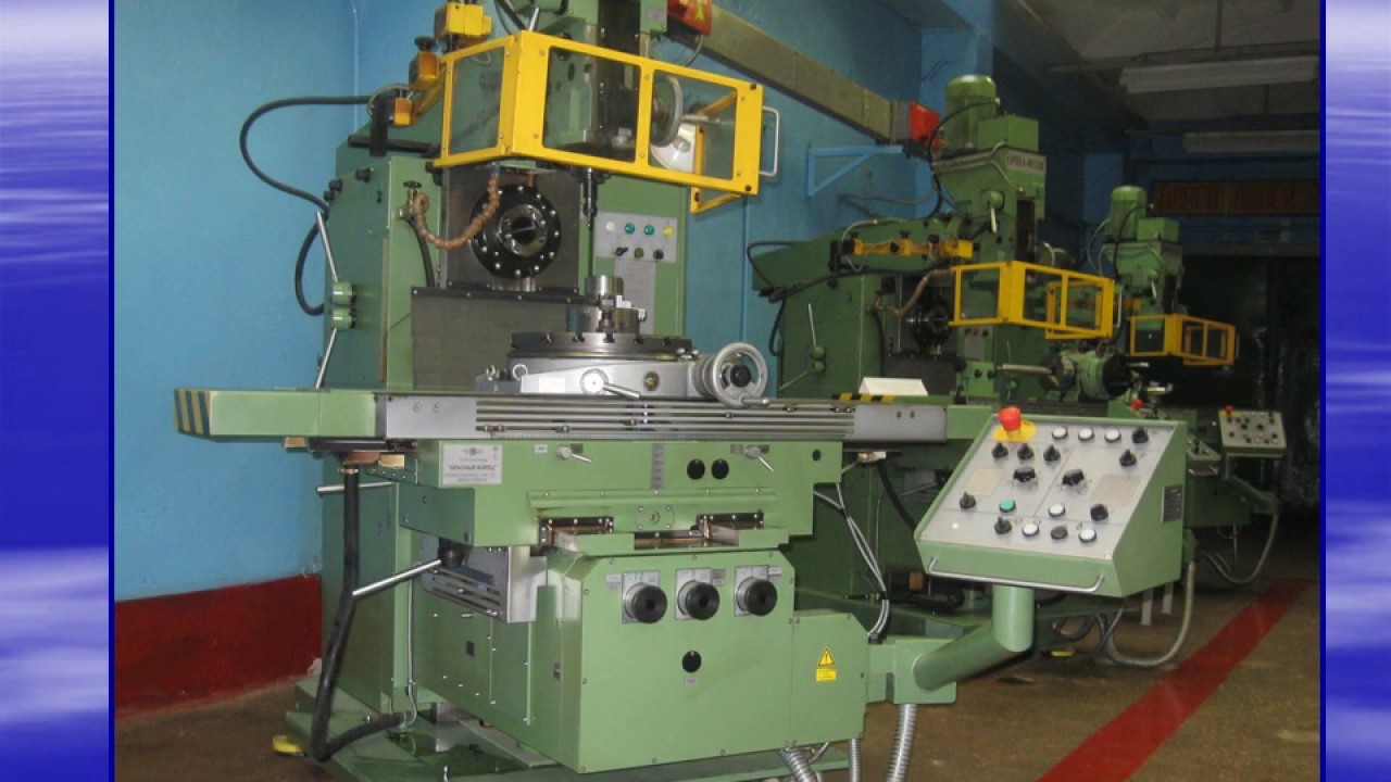 Ознакомление с широкоуниверсальным консольно-фрезерным станком Орша-Ф32Ш