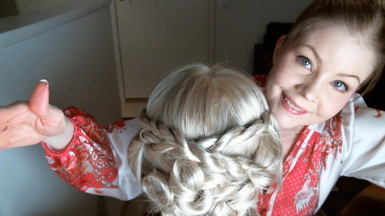 👑 ASMR Suomi, Ystävä viimeistelee kampauksesi kukilla ja tiaralla 🌺 Pehmeästi kuiskattu